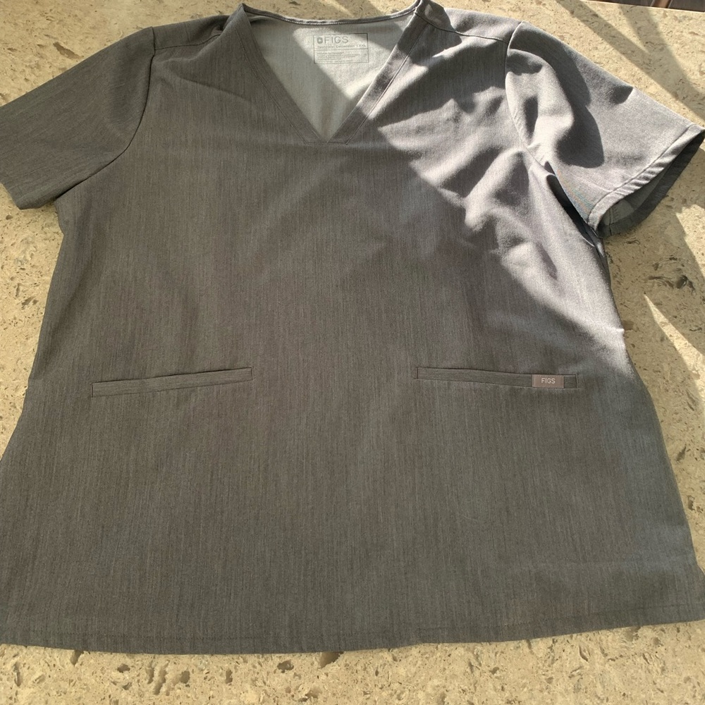 NEVER WORN Figs XXL Graphite Casma Scrub Top